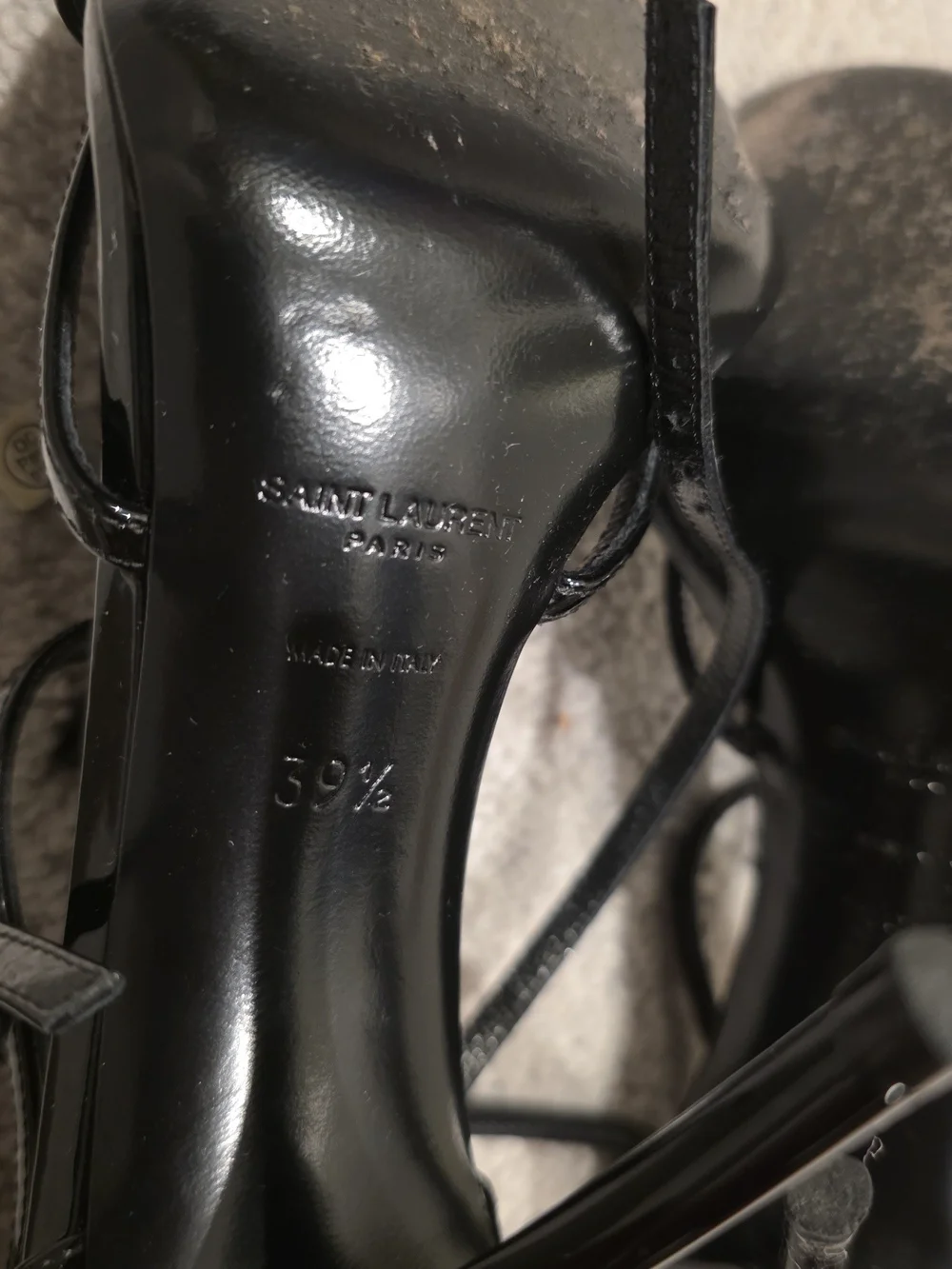Saint Laurent glossy patent